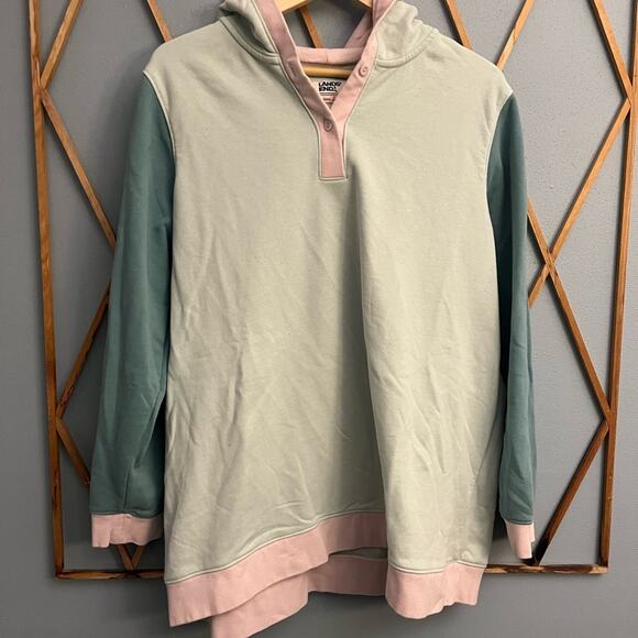 Lands’ End Serious Sweats Hoodie - Picture 1 of 4